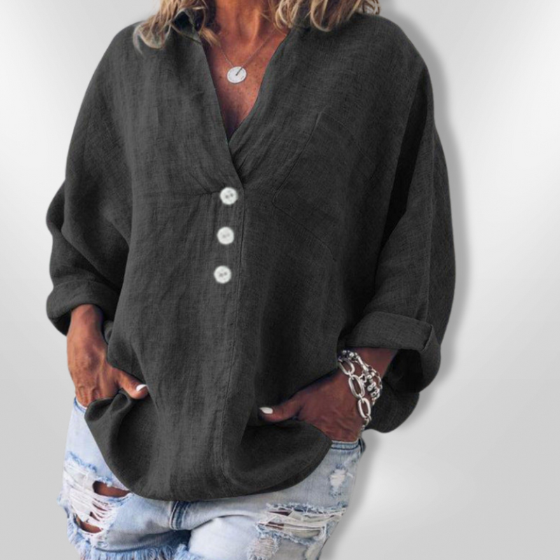 Herre Pull i Cottongen og Lin med Elegant Design 2
