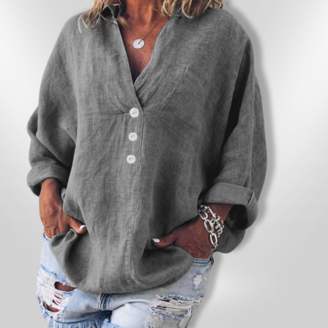 Herre Pull i Cottongen og Lin med Elegant Design 4