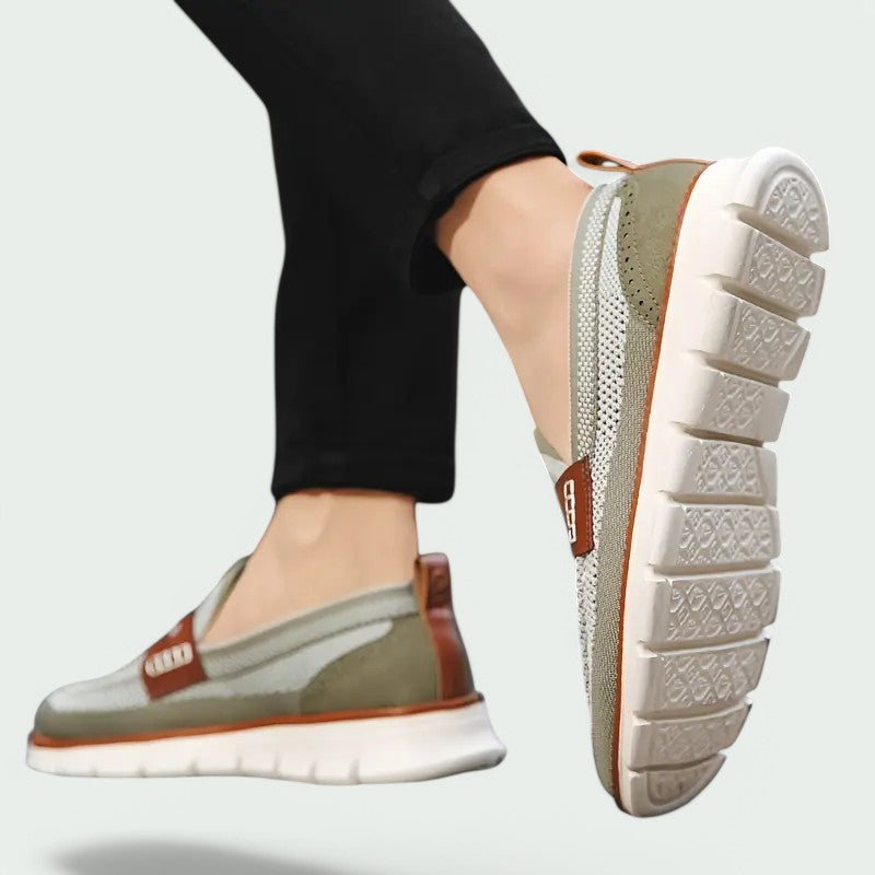 Herre Sko Moccasiner Casual Tøystoff EVA 2