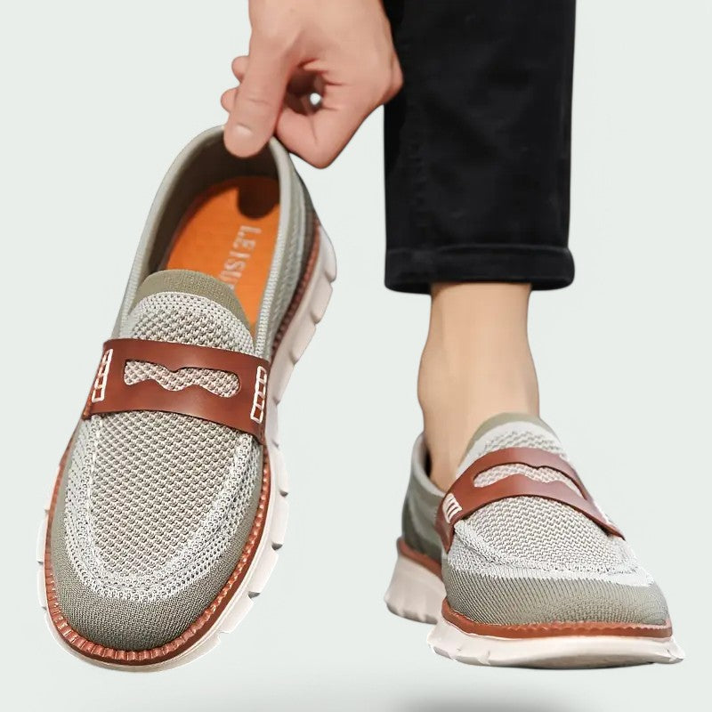 Herre Sko Moccasiner Casual Tøystoff EVA 3