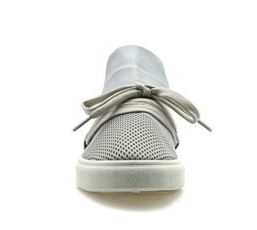 Herre Slip-on Sko Syntetisk Grå 1