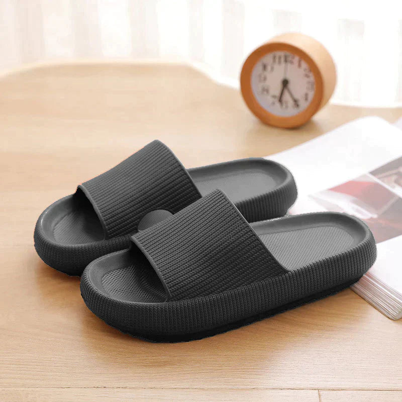 Herre Slippers Sommer Dempende Såle Komfortabel Strukturert 4
