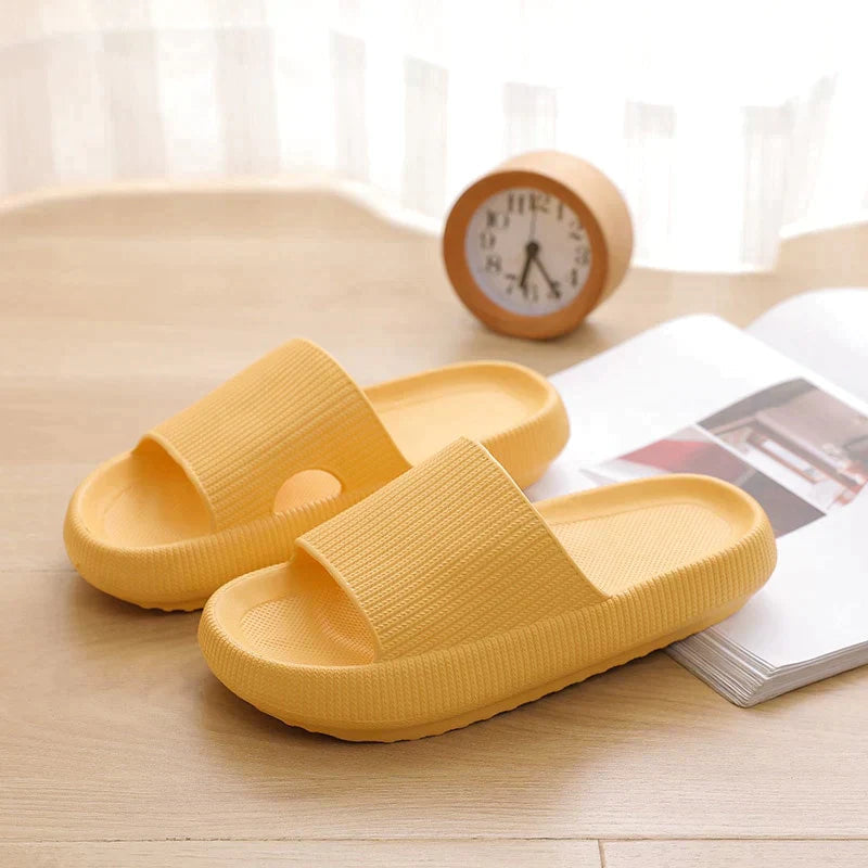 Herre Slippers Sommer Dempende Såle Komfortabel Strukturert 6
