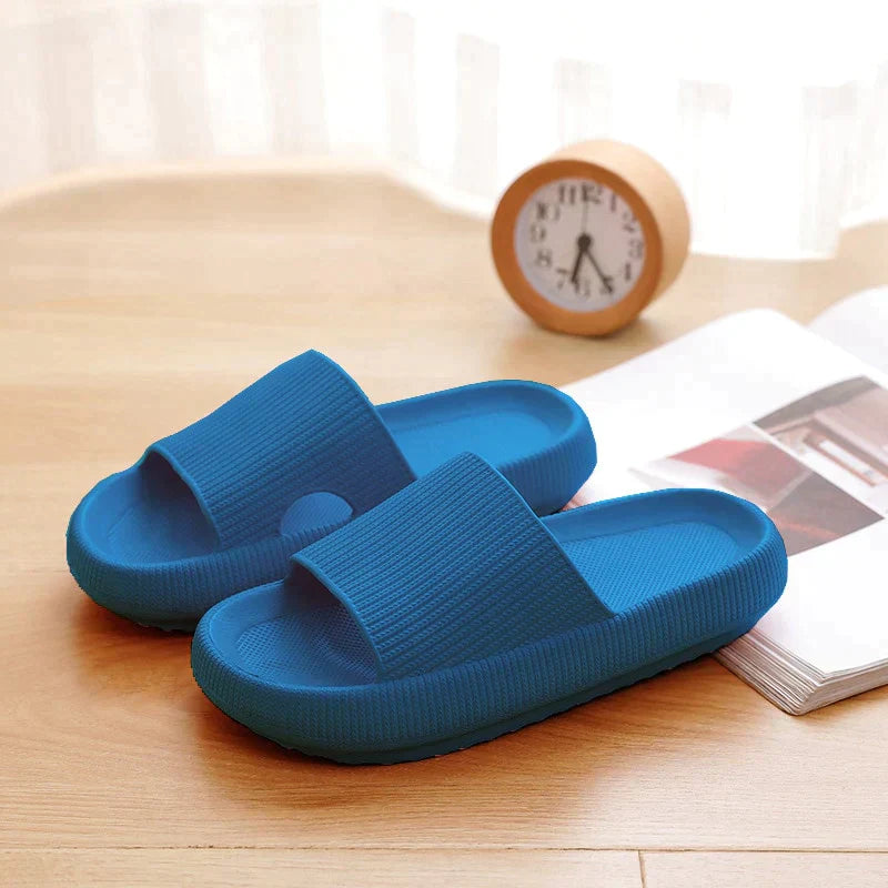Herre Slippers Sommer Dempende Såle Komfortabel Strukturert 7
