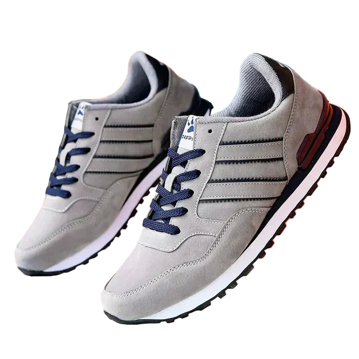 Herre Sneakers i Lær med Klassisk Design 0