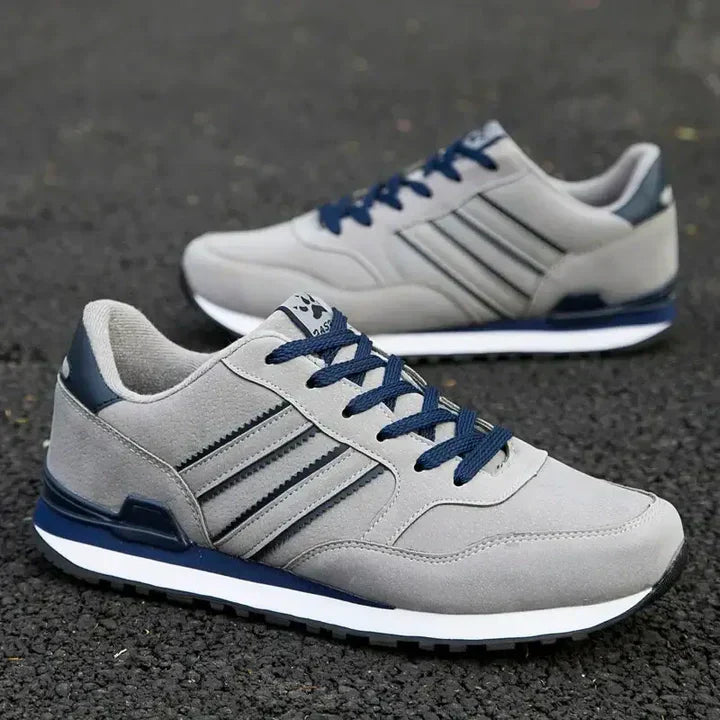 Herre Sneakers i Lær med Klassisk Design 4