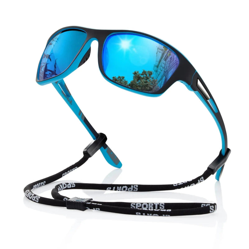 Herre Solbriller Sports Polariserende Linser Lett Ramme 2