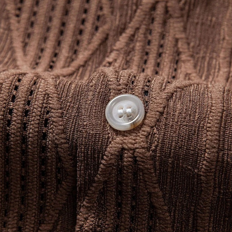 Herre Sommer Sett Korte Ermer 100% Lin 8