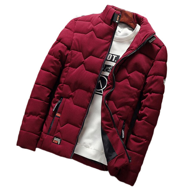 Herre Stand Krage Jakke 0