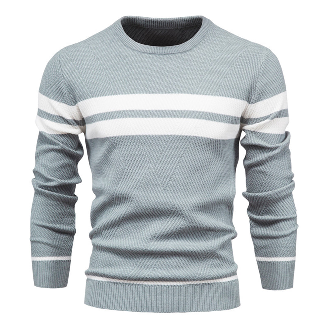 Herre Sweater Casual O-hals 0
