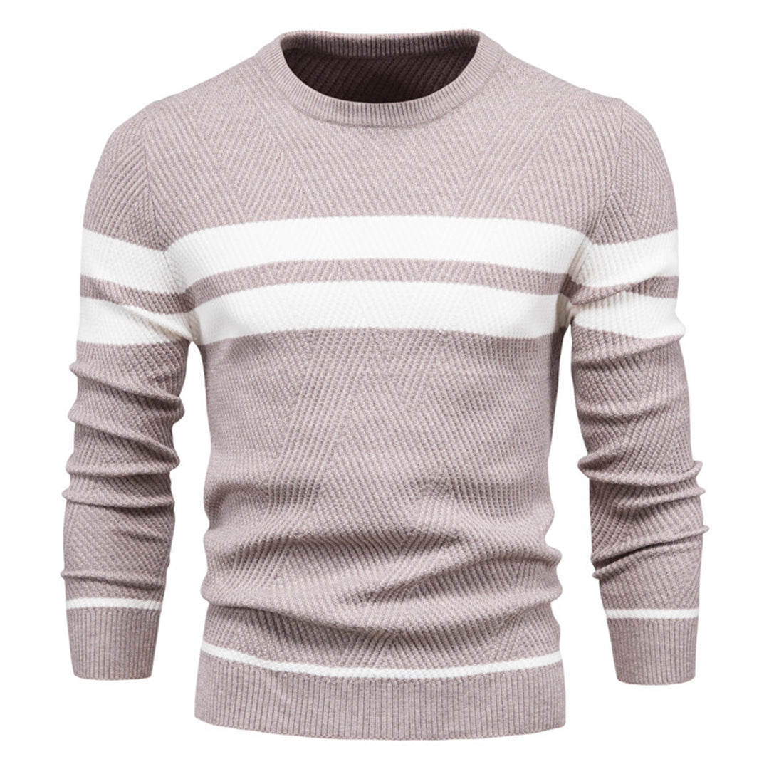 Herre Sweater Casual O-hals 1