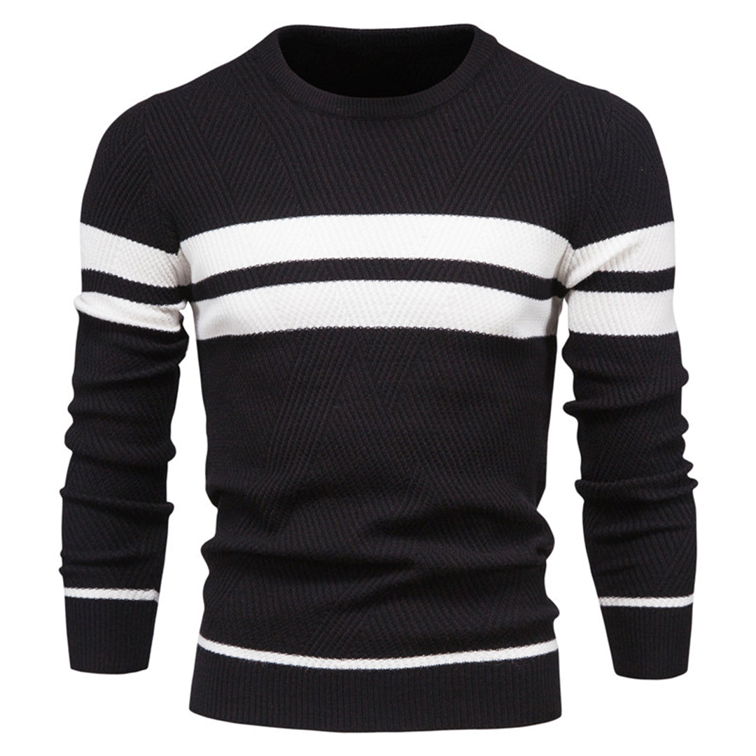 Herre Sweater Casual O-hals 2