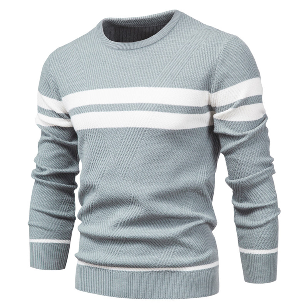 Herre Sweater Casual O-hals 4