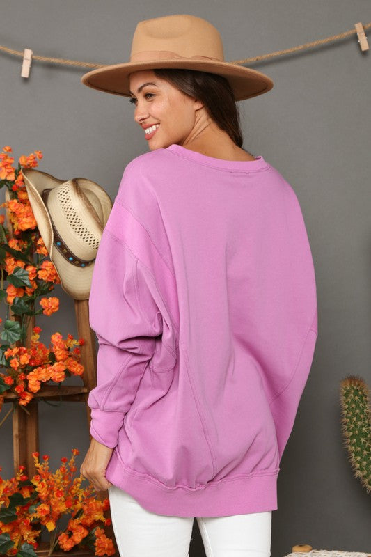 Herre Sweatshirt Kontrast Fransk Terry 2