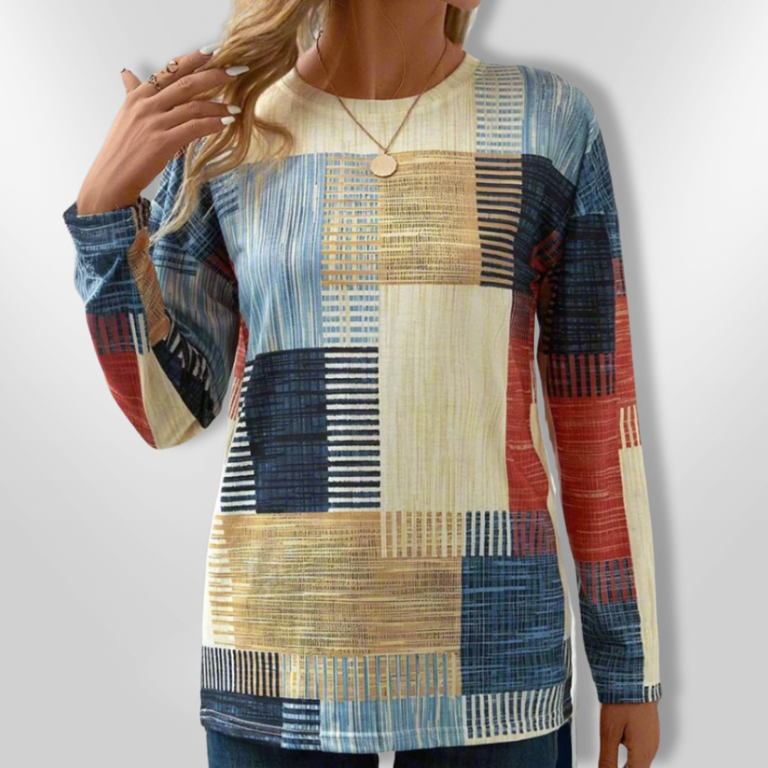 Herre T-skjorte Geometrisk Design 2