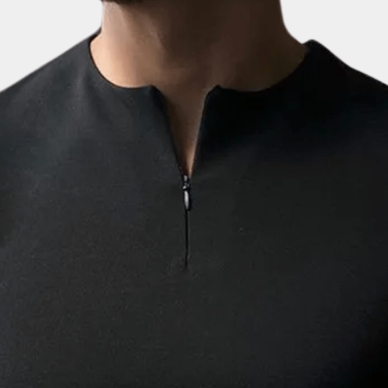 Herre T-skjorte Komfortabel Enkel Design Polyester 5