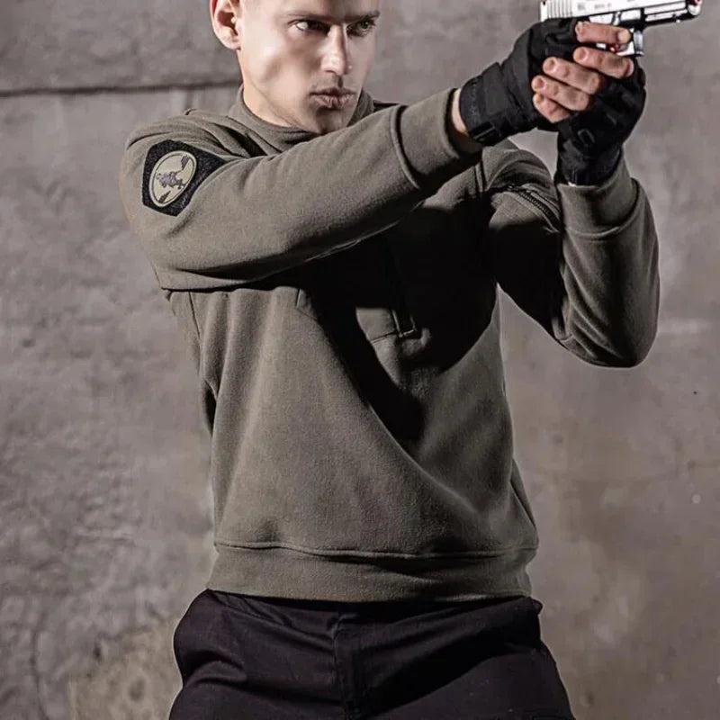 Herre Tactical Jakke for Utendørsbruk 6