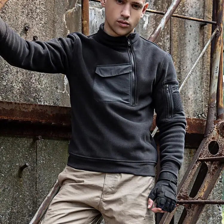 Herre Tactical Jakke for Utendørsbruk 8