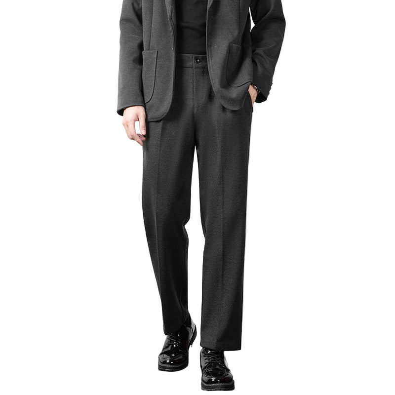 Herre Tailored Bukser Ullblanding Slim Fit 1
