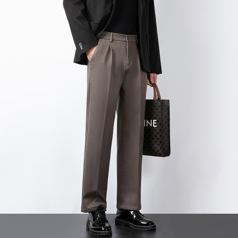 Herre Tailored Bukser Ullblanding Slim Fit 2