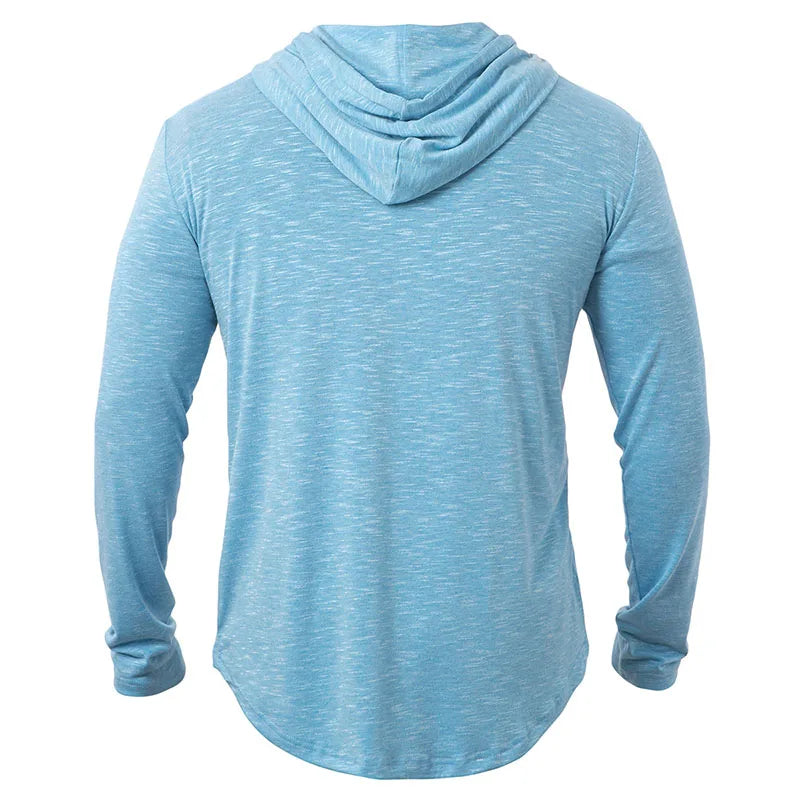 Herre Treningsgenser Langermet Sport Topp Polyester Bomull Spandex 2