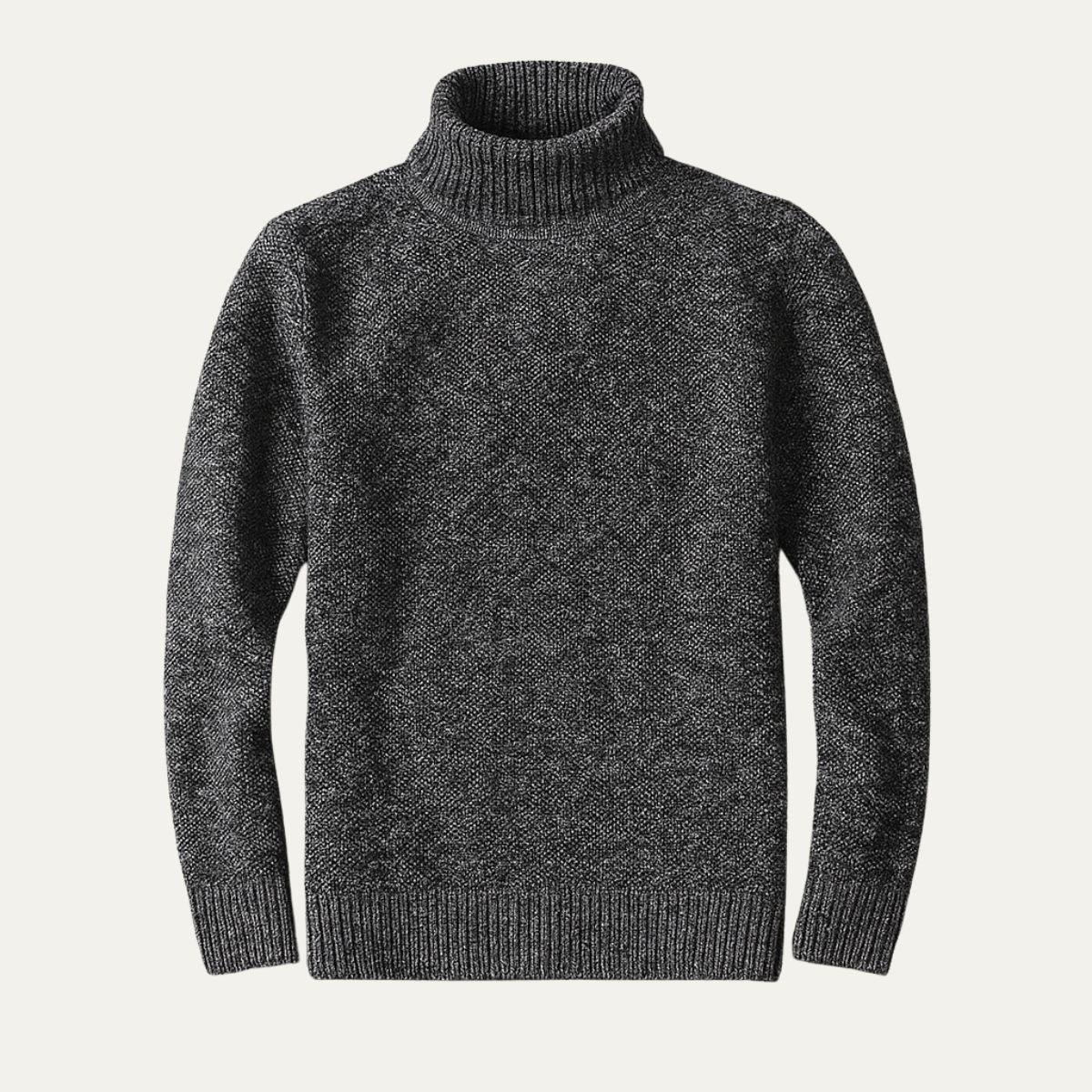 Herre Ullgenser Turtleneck Klassisk Passform i Merinoull 2