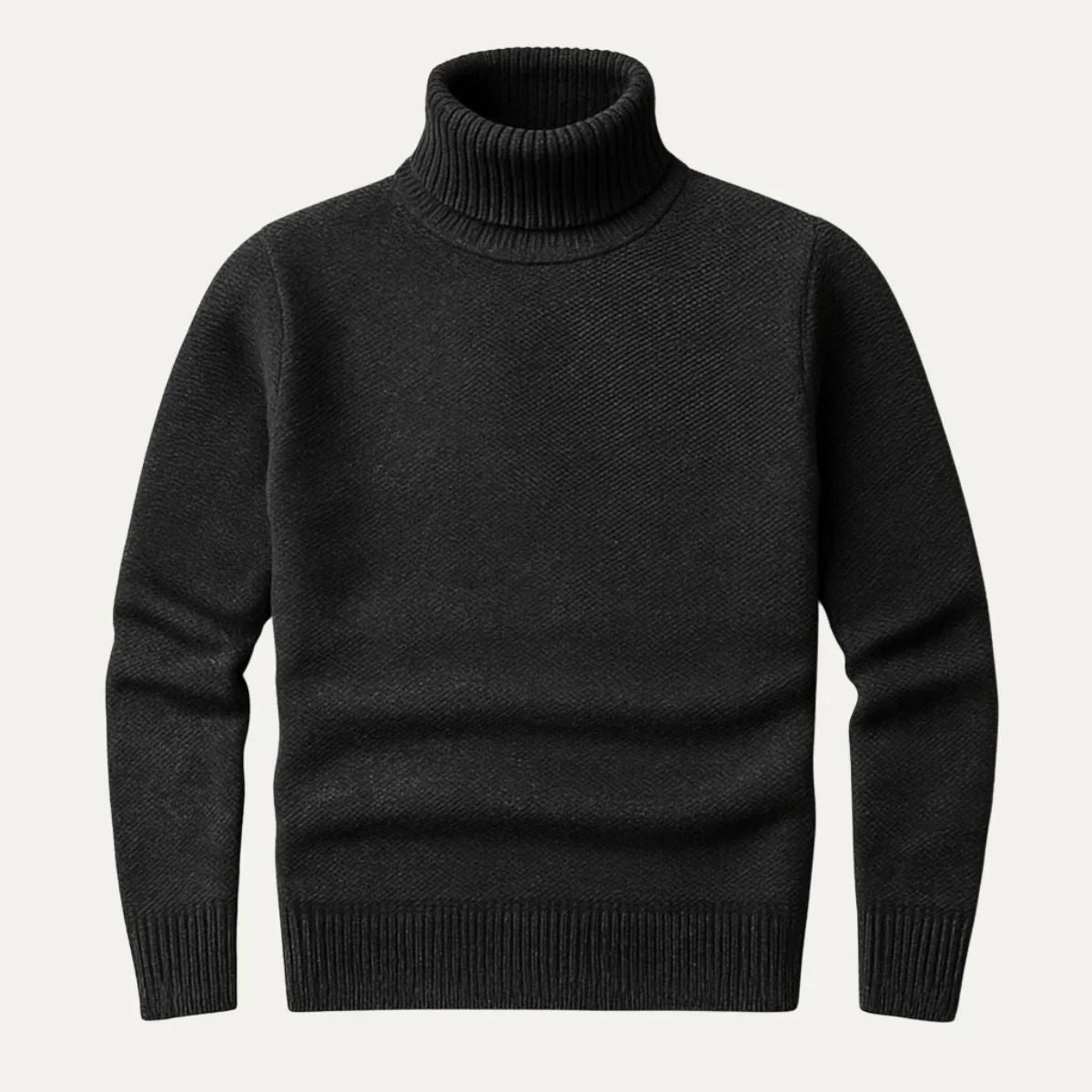Herre Ullgenser Turtleneck Klassisk Passform i Merinoull 3