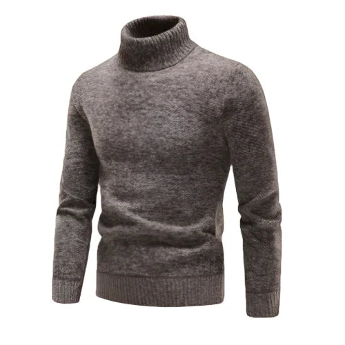Herre Ullgenser Turtleneck Klassisk Passform i Merinoull 5