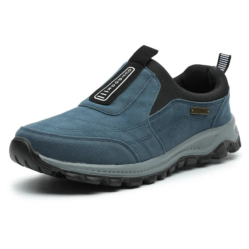 Herre Utendørs Tursko Slip-On Suede Lær 6