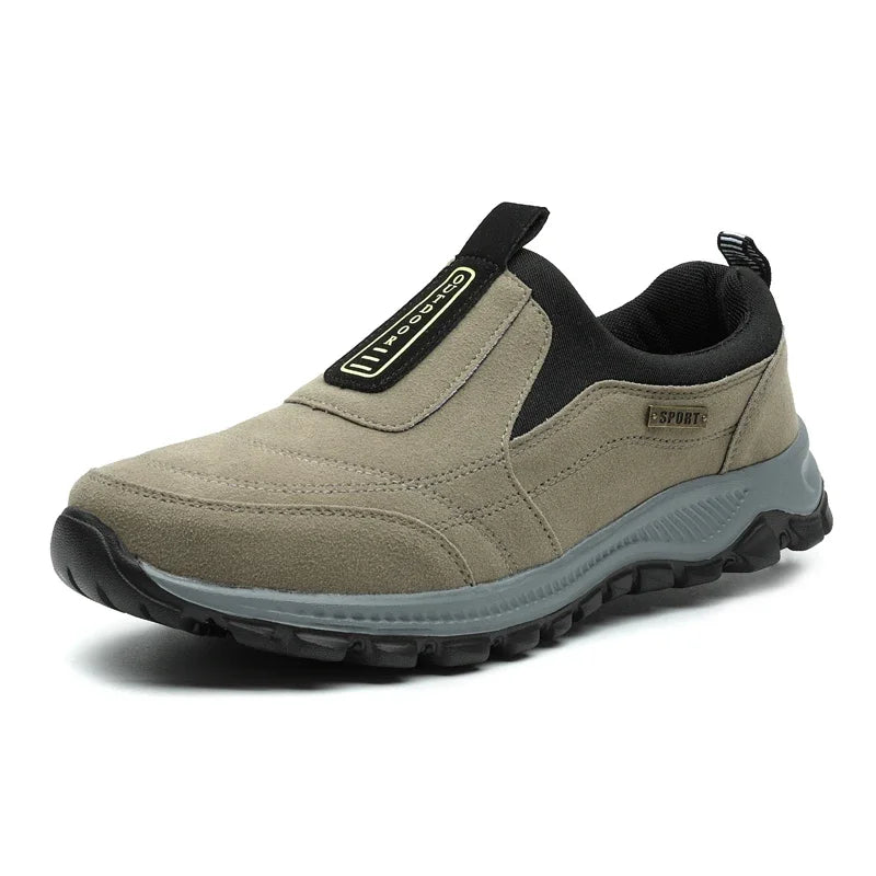 Herre Utendørs Tursko Slip-On Suede Lær 8