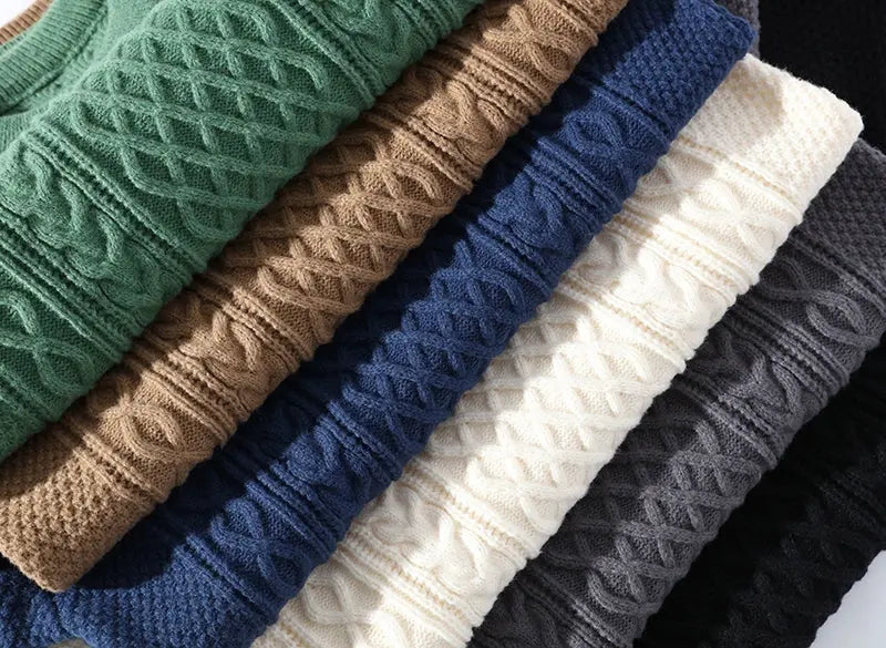 Herre Vintage Casual Genser 4