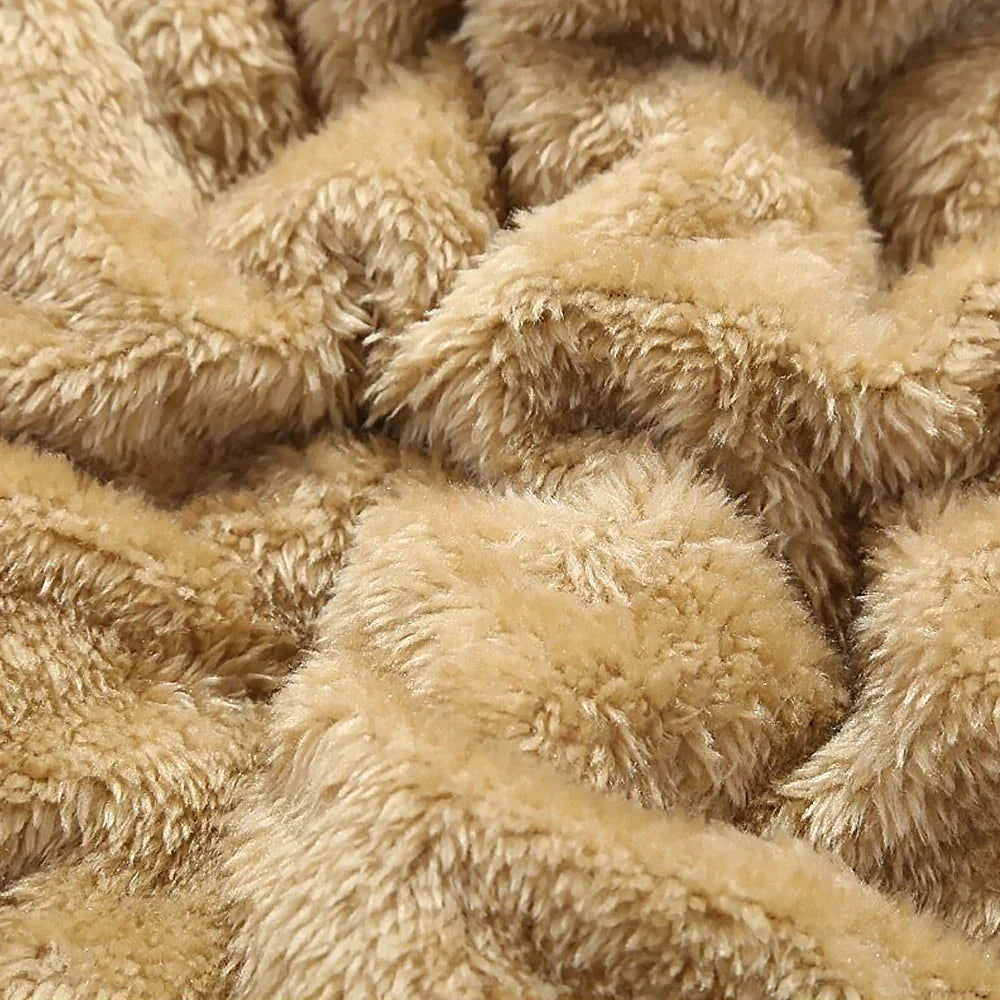 Herre Vinterjakke Moderne Parka Med Avtagbar Hette Blandet Stoff 8