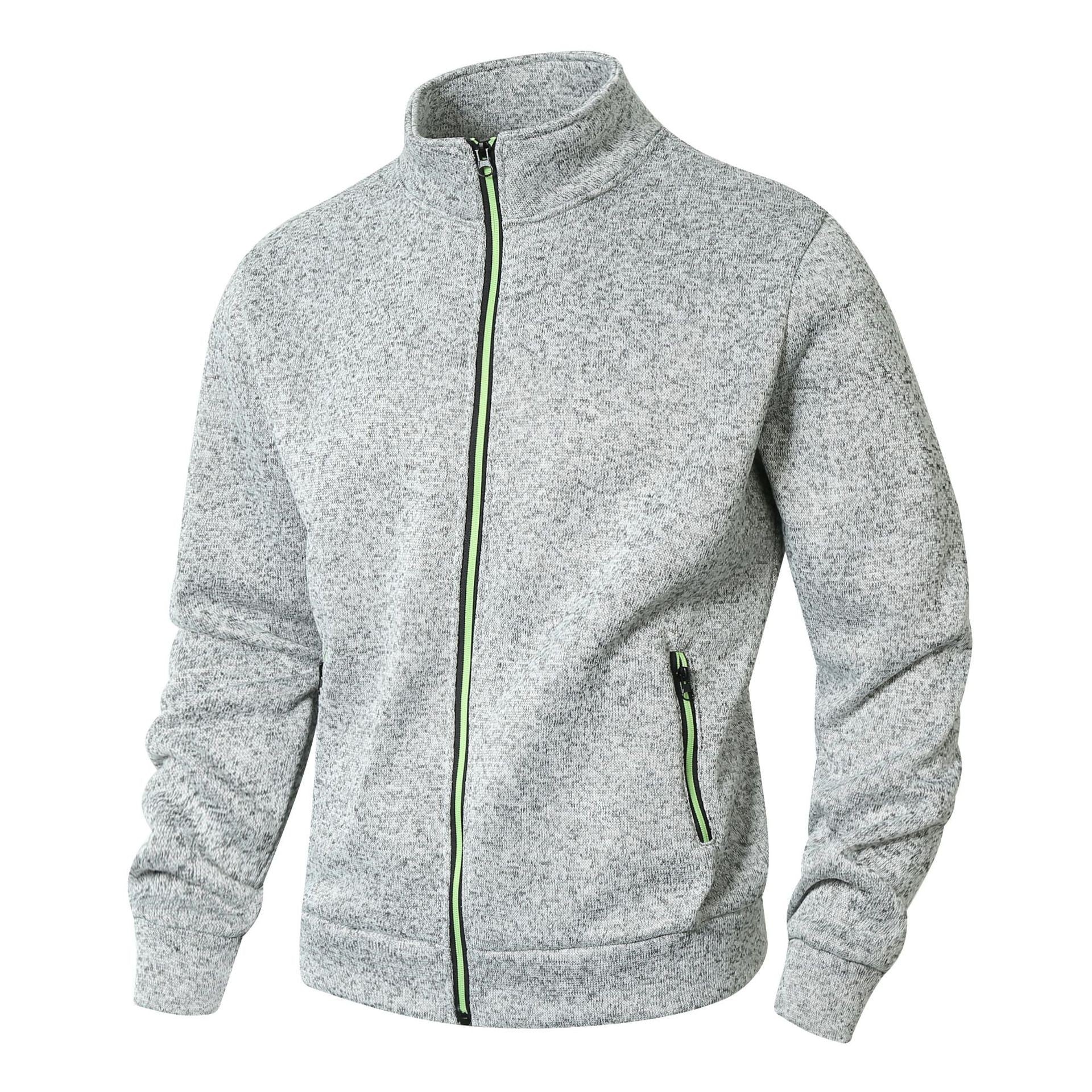 Herre Zip-Up Jakke Fleece Fôret 2