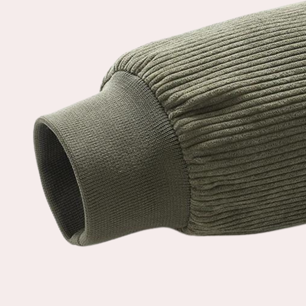 Herrejakke Fløyel Retro Stil for Hverdag og Fest 4