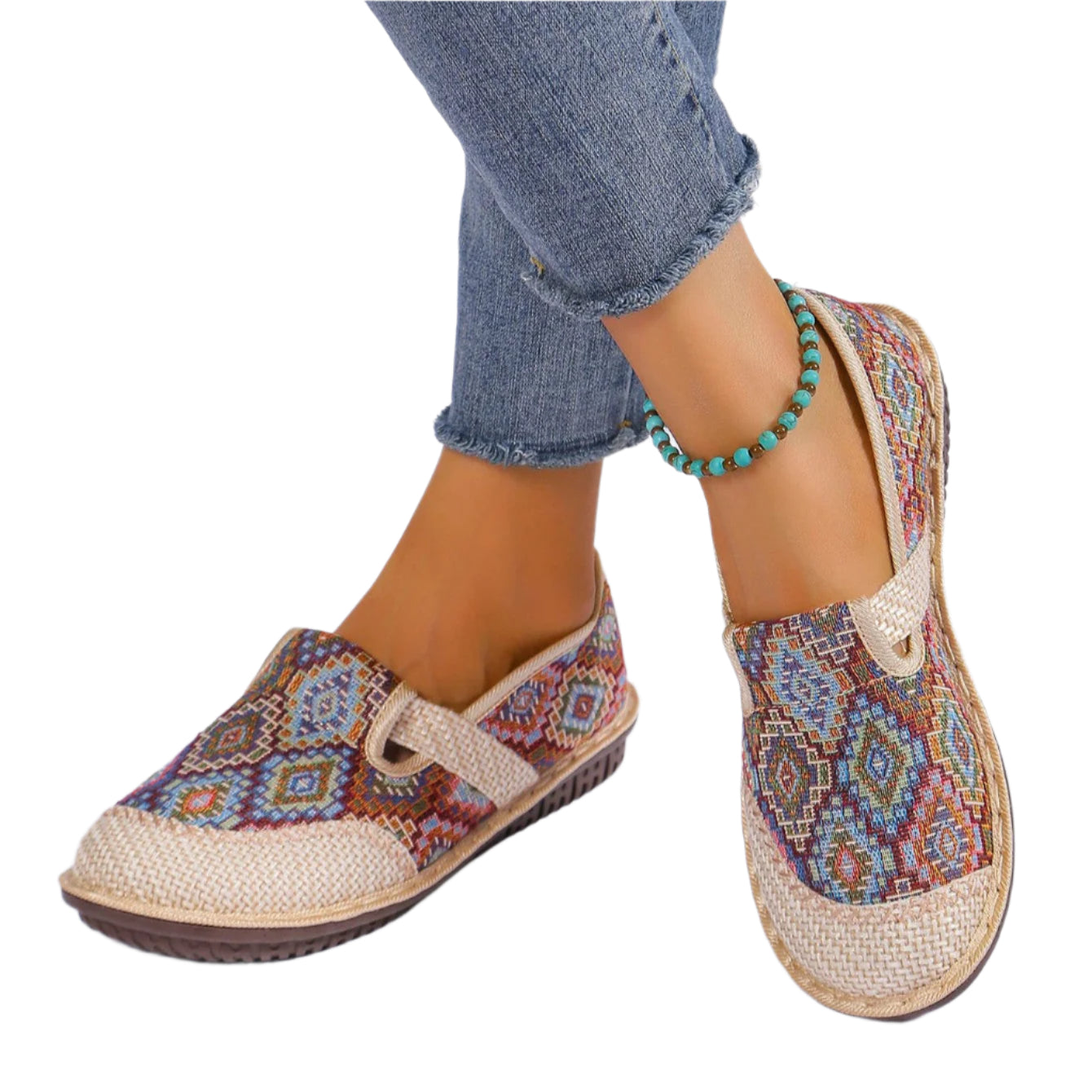 Herres Slip-On Sko Komfortabelt Pustende Tekstil 0