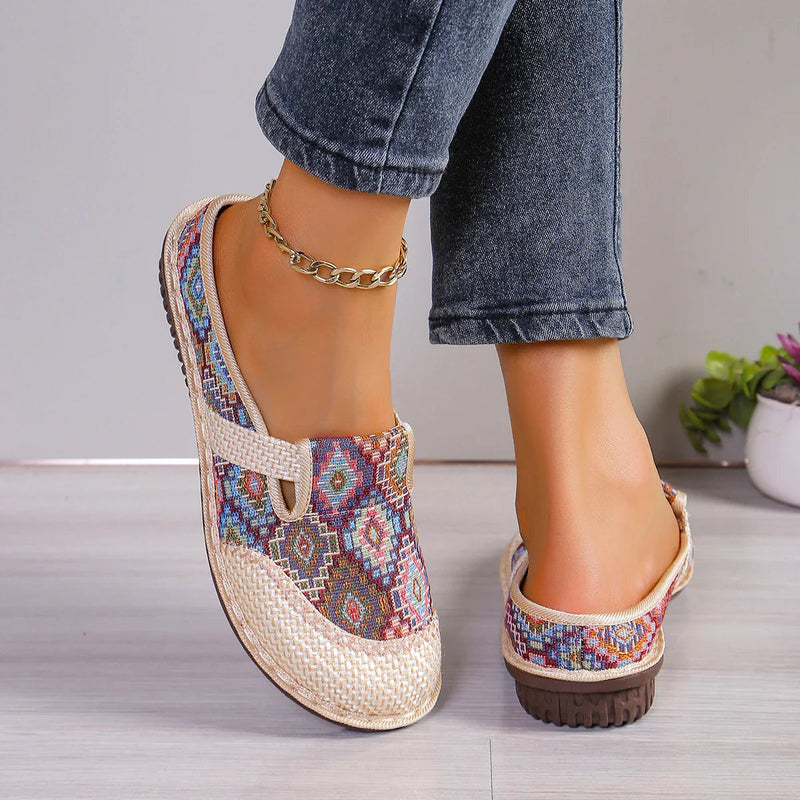 Herres Slip-On Sko Komfortabelt Pustende Tekstil 10