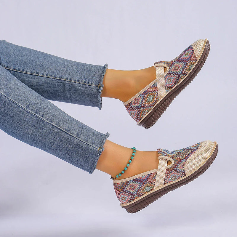 Herres Slip-On Sko Komfortabelt Pustende Tekstil 1