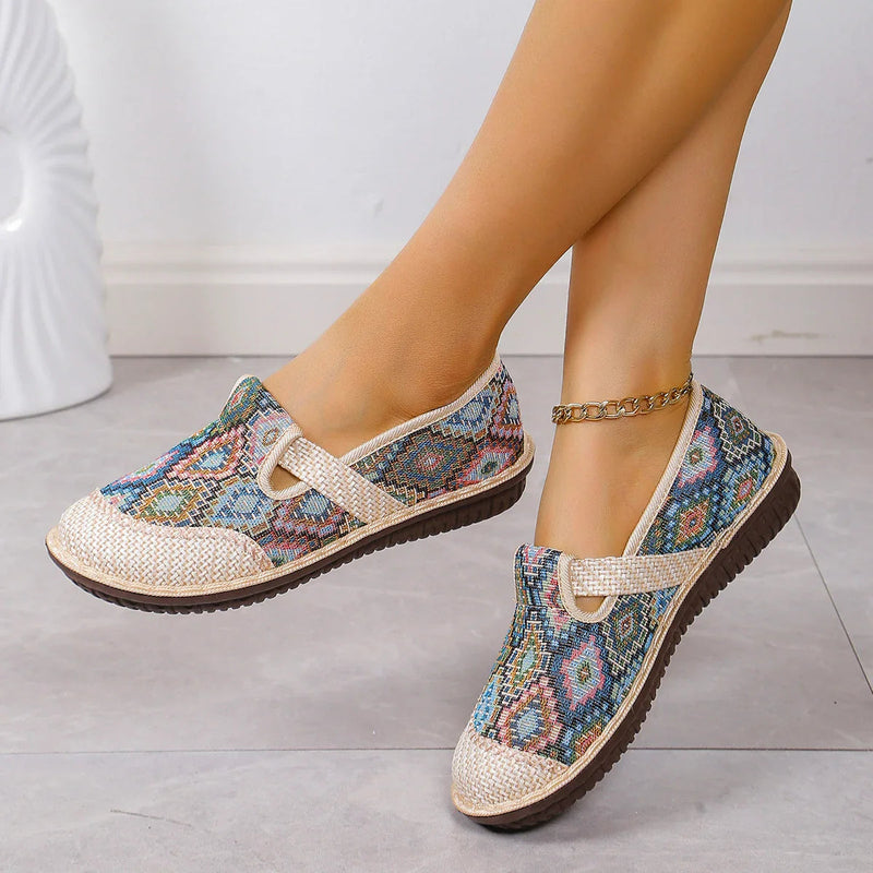 Herres Slip-On Sko Komfortabelt Pustende Tekstil 4