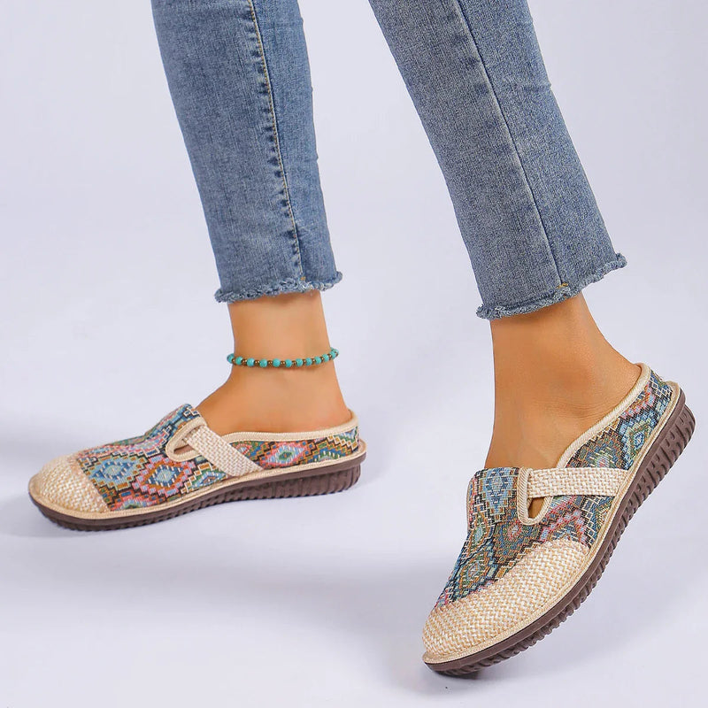 Herres Slip-On Sko Komfortabelt Pustende Tekstil 7