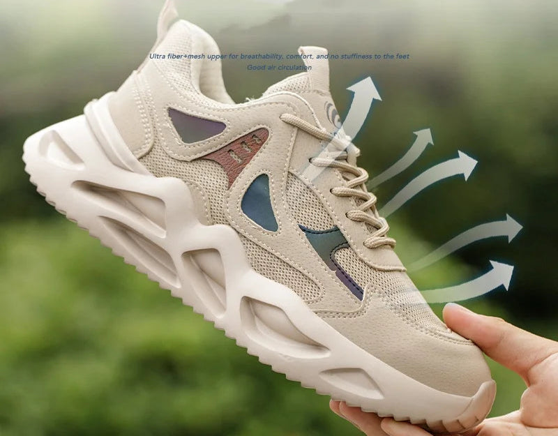 Herresko Arbeidssko med Stål Tå og Pustende Design 2