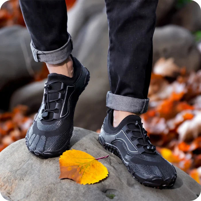 Herresko Barfot Design Lett og Pustende 7