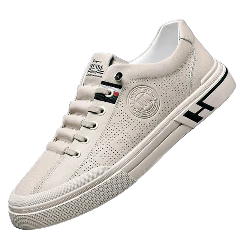 Herresko Lær Casual med Innovativ Dempingsteknikk 0