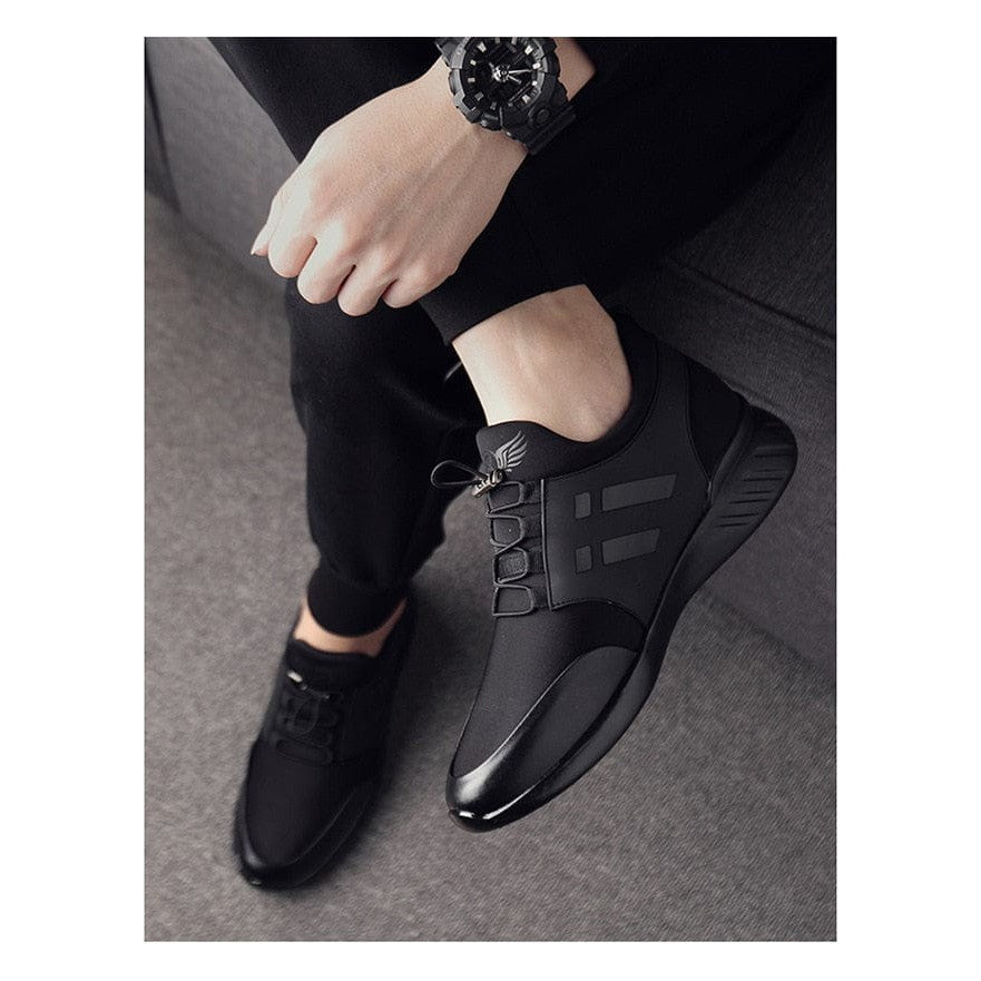 Herresko i PU-lær med tidløs design 2