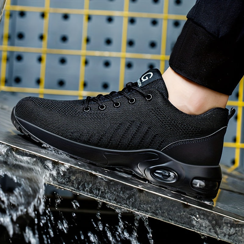 Herresneakers med Stålhette og Sporty Design 7