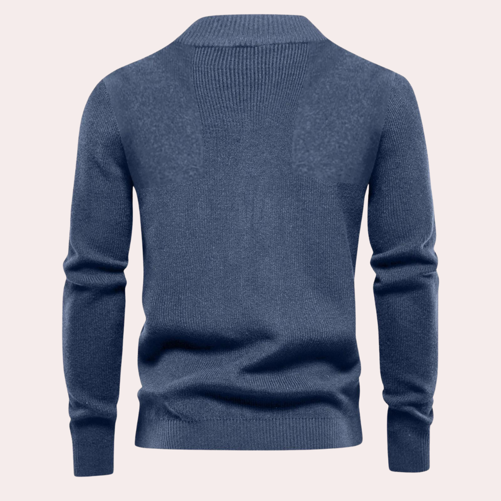 Herresweater Klassisk Strikket 2