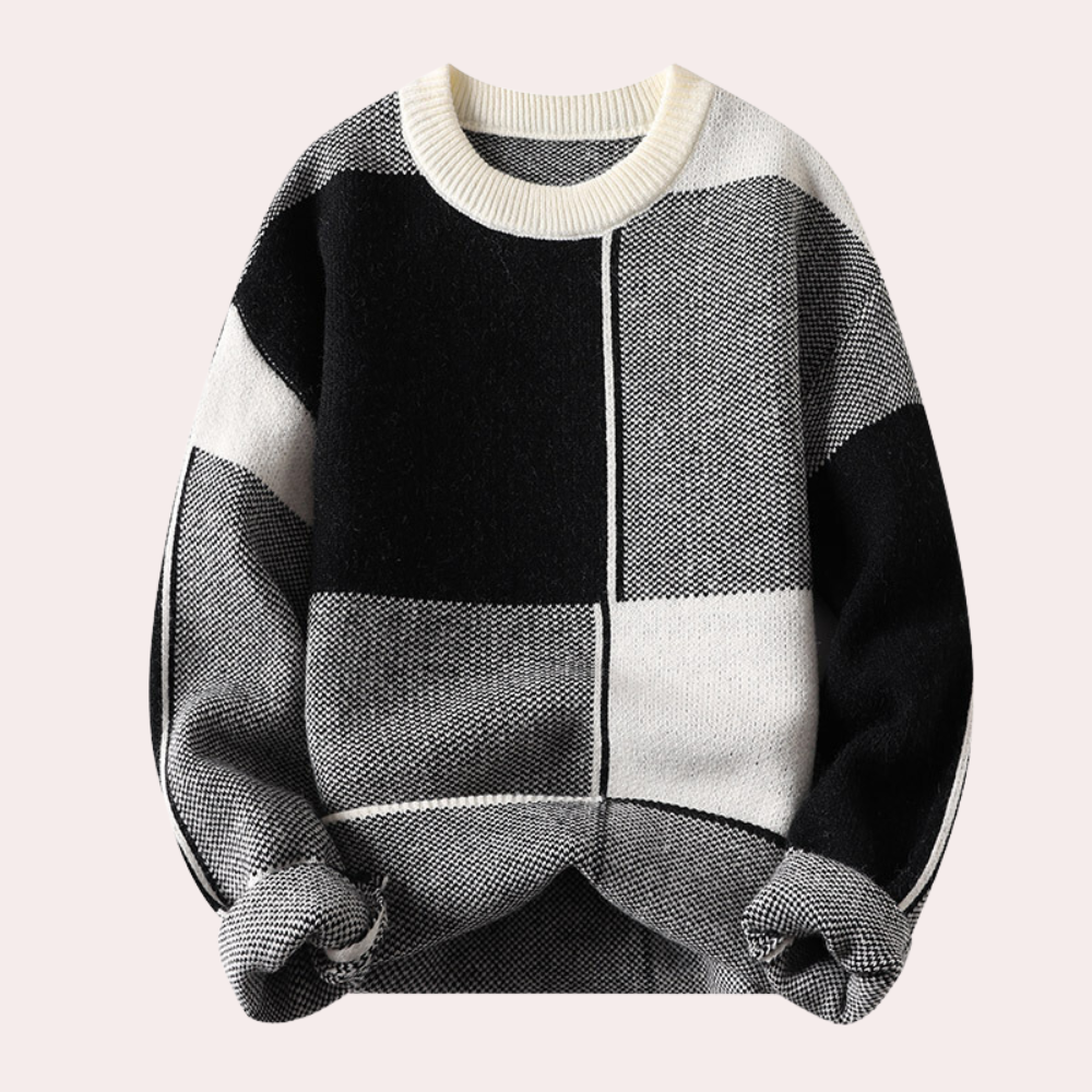 Herresweater i varm og stilfull design 3