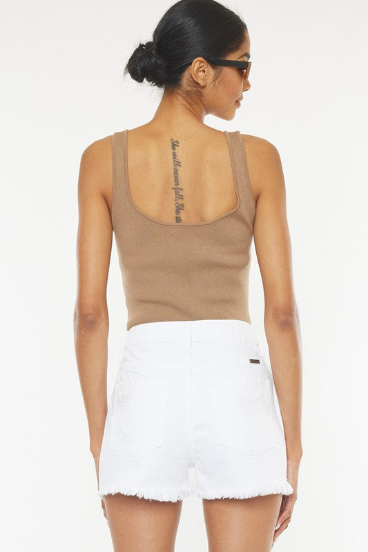 Høyt liv Frayed Hem Shorts 4
