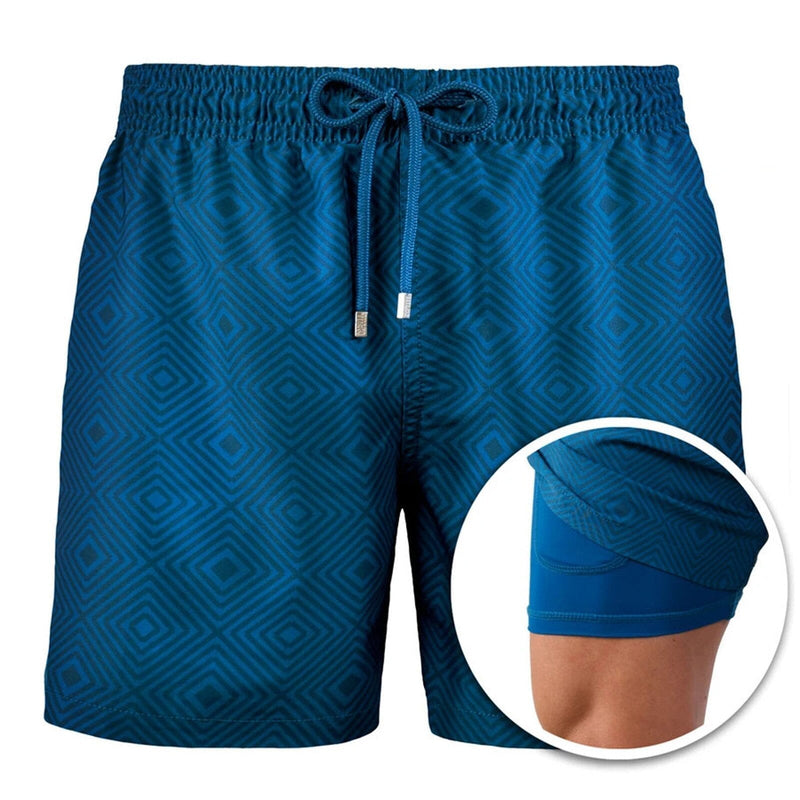 Innebygd Compression Liner Strandshorts