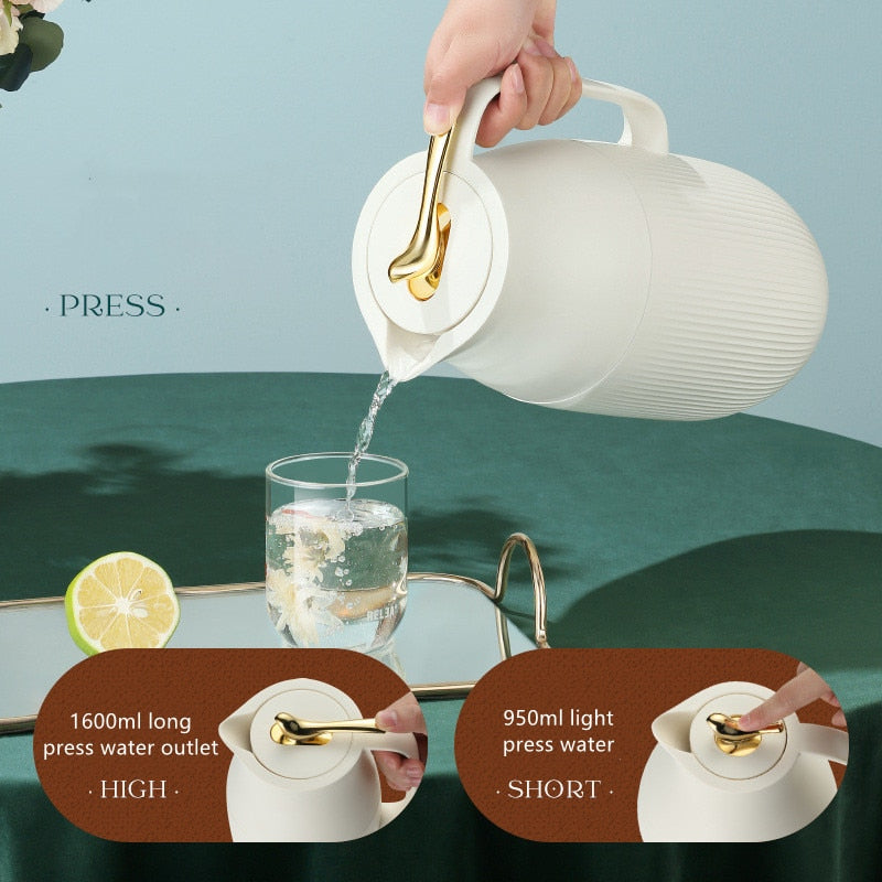 Isolert Termosflaske i Rustfritt Stål - Minimalistisk Design 2