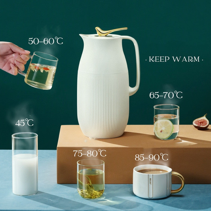Isolert Termosflaske i Rustfritt Stål - Minimalistisk Design 3